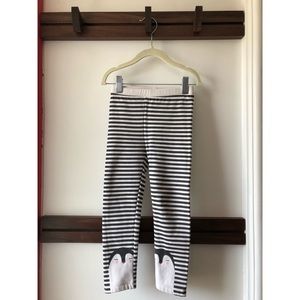 Fleece lined penguin leggings